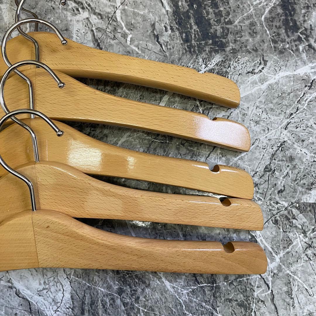 『レア』VAN JAC 木製ハンガー5本セット