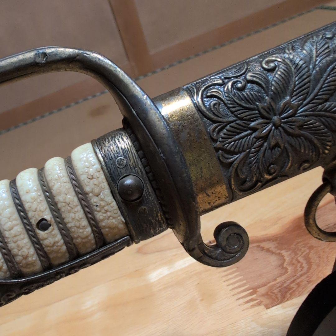 大日本帝國海軍 将官用 儀礼刀 模造刀✰駐爪留め可動します✰