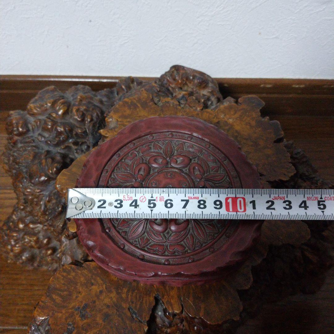 大特価‼️ 最終値下げ‼️ 鎌倉彫り‼️ 蓋物 小物入れ‼️