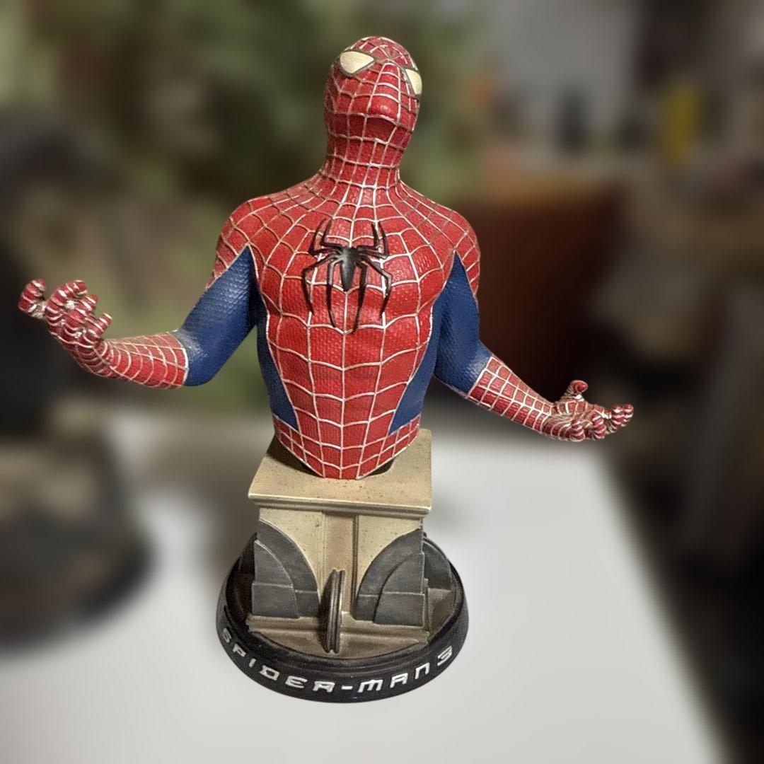 【激レア】日本完全限定　スパイダーマン レッド　& ブラック　バージョン　胸像