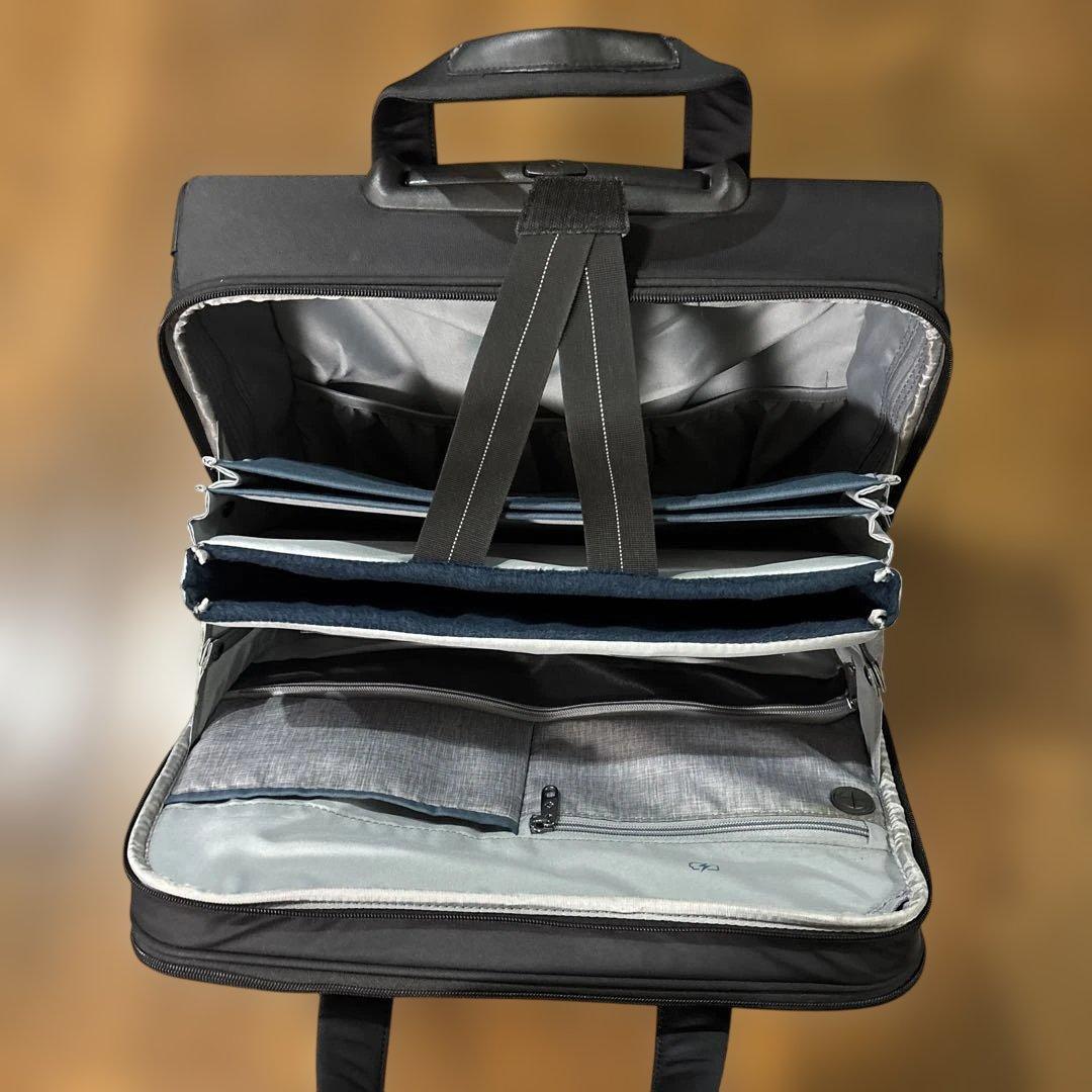 美品　Samsonite ROLLING TOTE BLACK