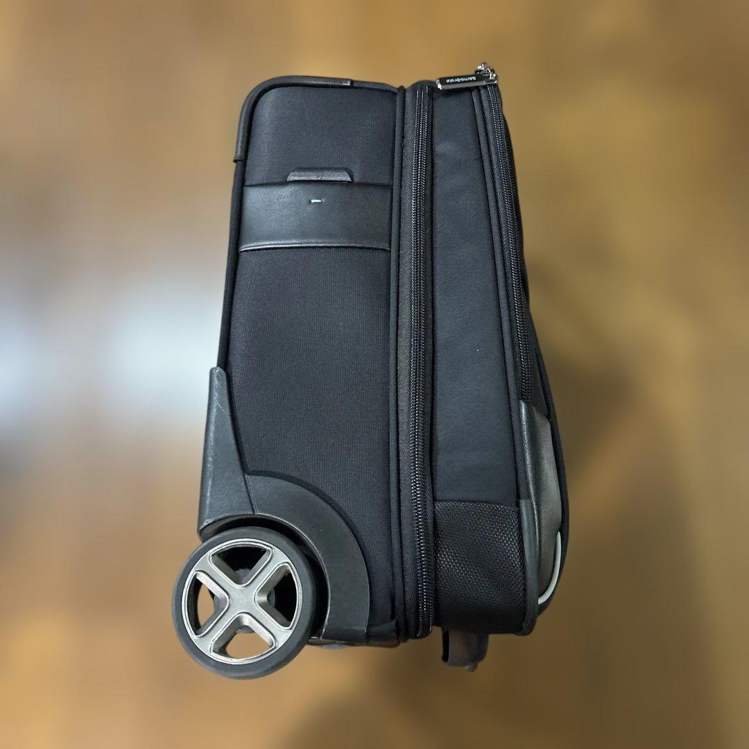 美品　Samsonite ROLLING TOTE BLACK