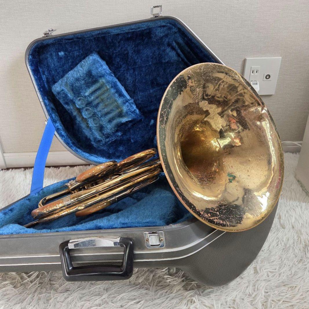 ヤマハ フレンチ ホルン YHR-313　ジャンク　ケース　マウスピース