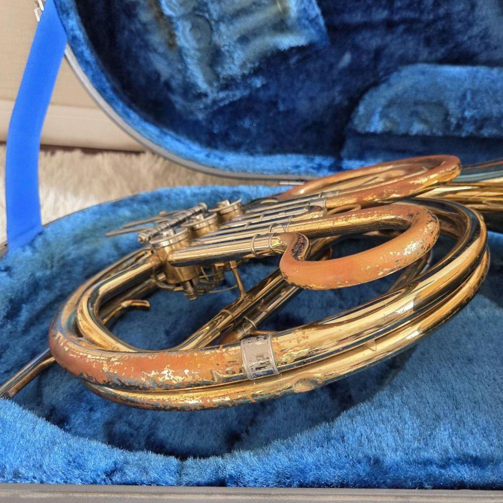 ヤマハ フレンチ ホルン YHR-313　ジャンク　ケース　マウスピース