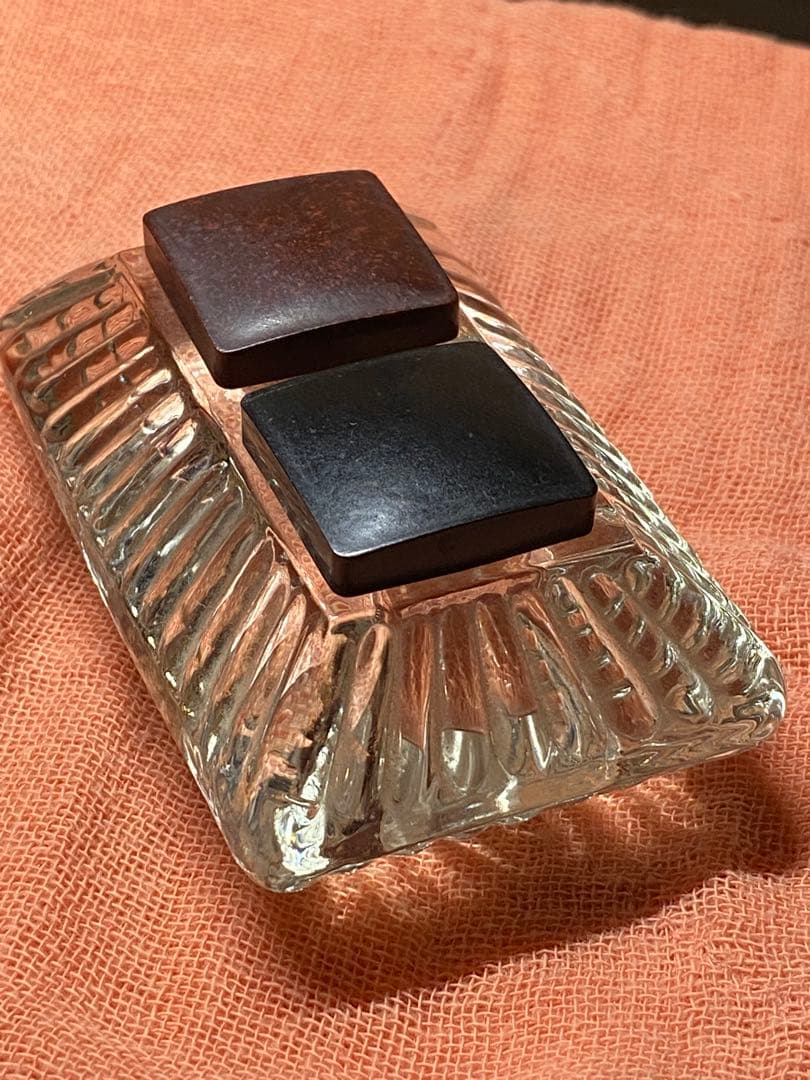 アンティーク　硝子製インク瓶