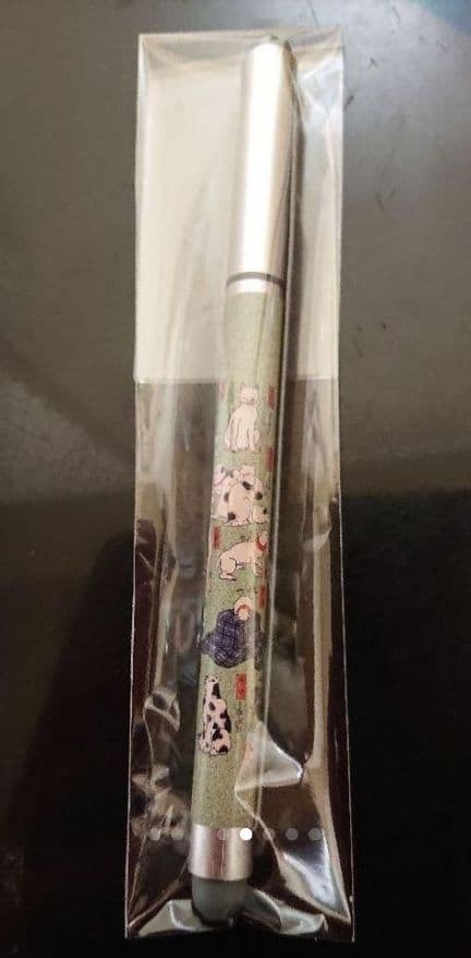【試作品？】美術展グッズタッチペン単品☆歌川国芳《其のまま地口・猫飼好五十三疋》