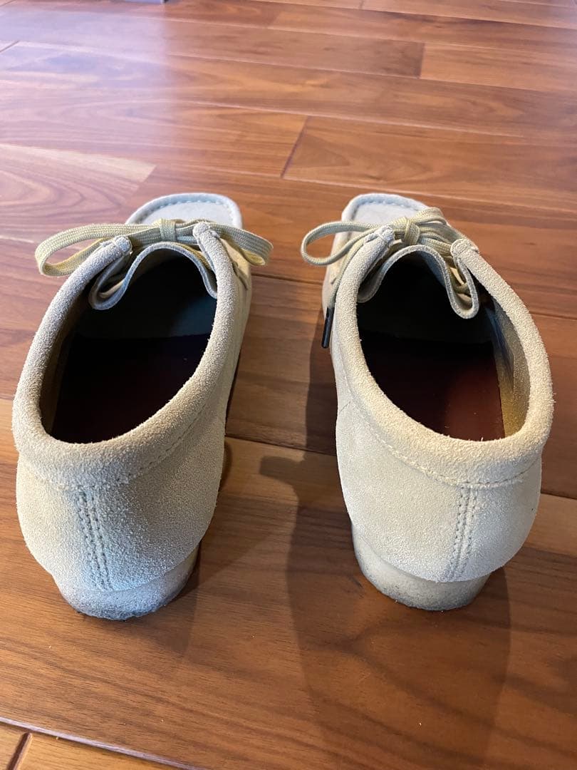 クラークス　ワラビー　メープルスエード