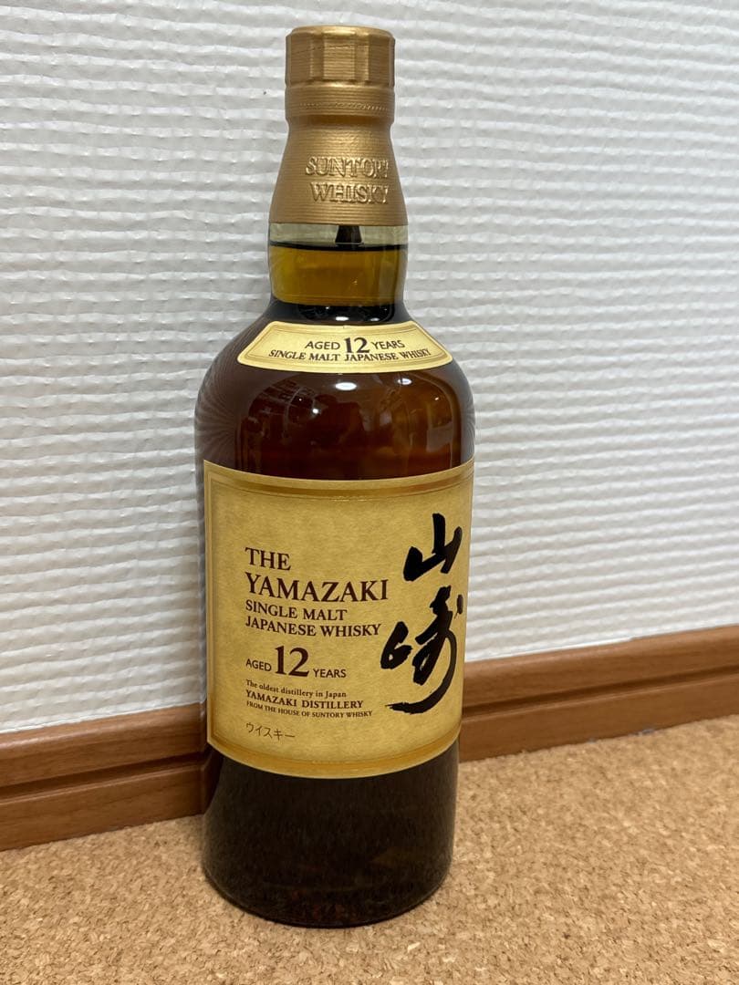 サントリー　山崎12年700m 白州12年700m 箱付き 2本セット