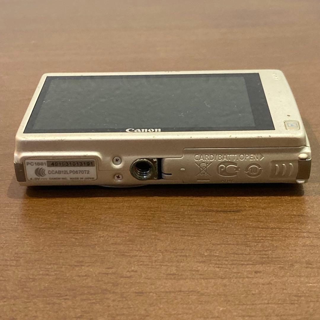 Canon IXY430F シルバー コンパクトデジタルカメラ 訳あり品