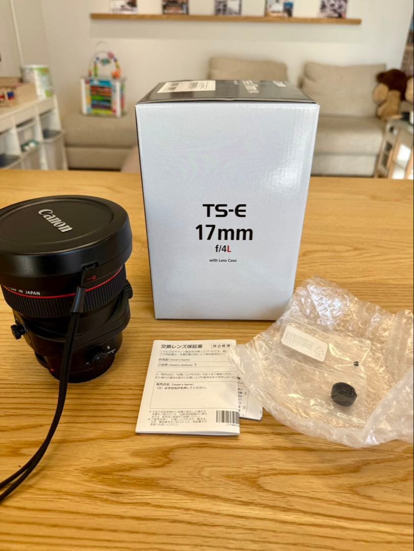 美品　Canon キヤノン TS-E17mm f4L