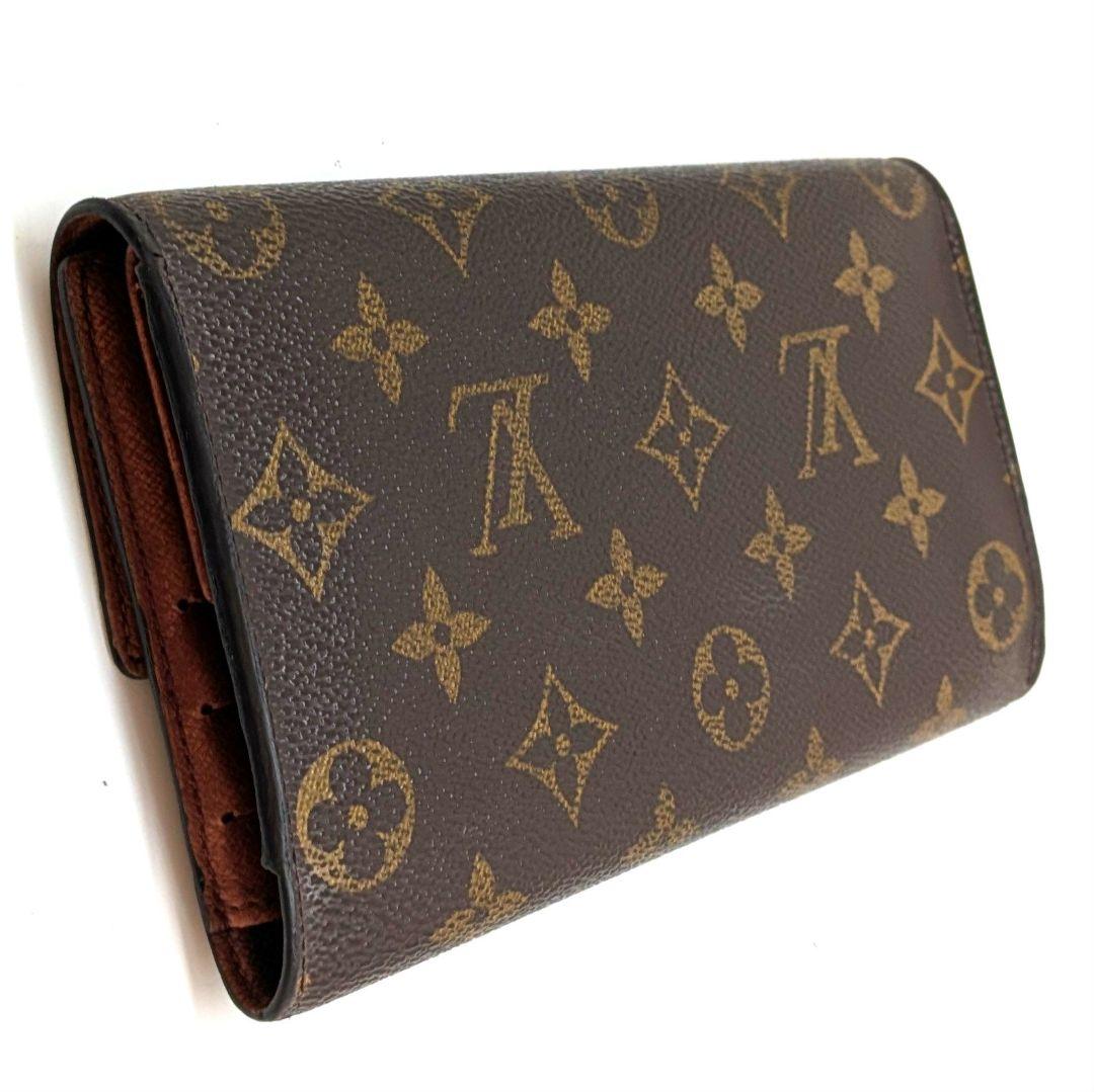 ルイヴィトン モノグラム インターナショナル 三つ折り 長財布 B50