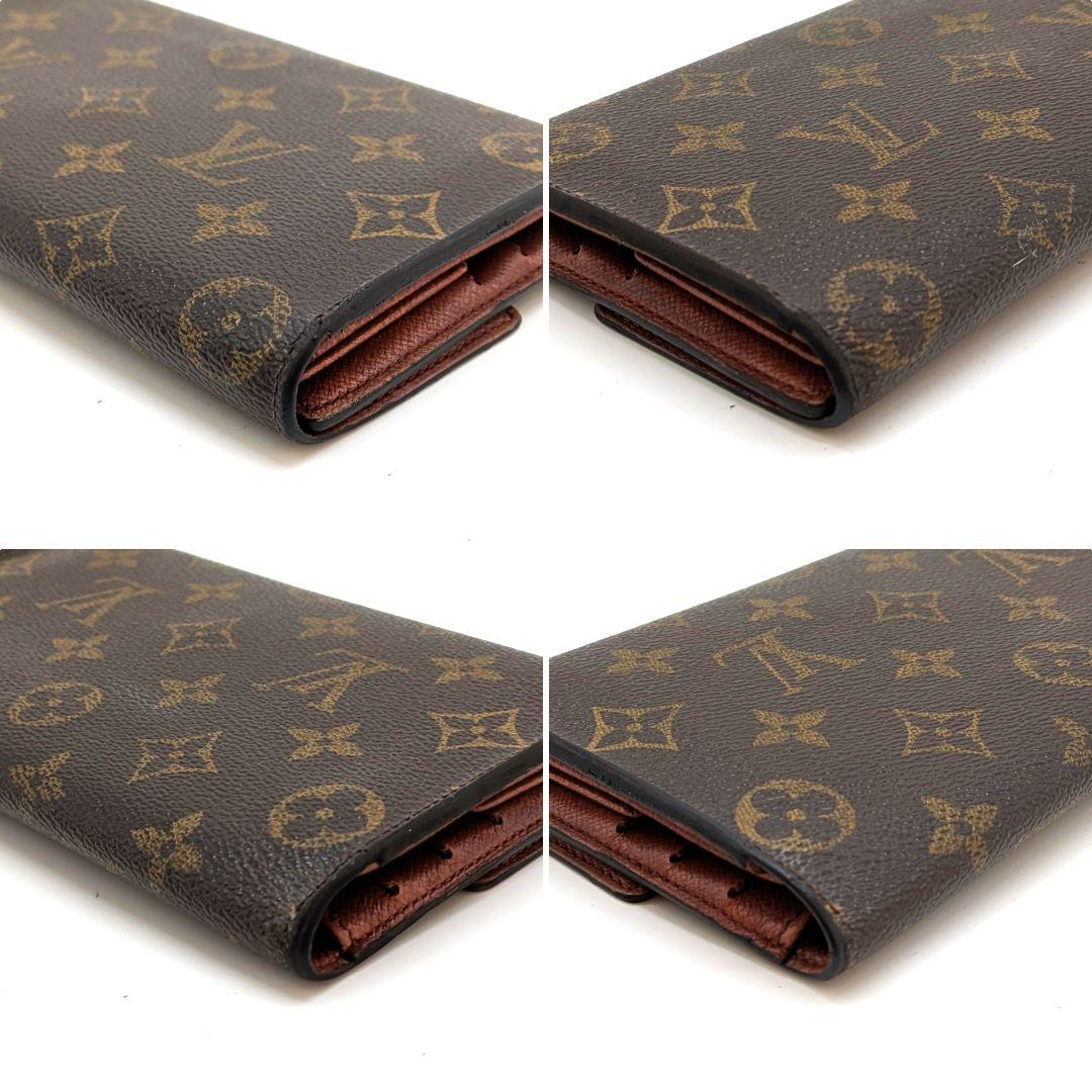 ルイヴィトン モノグラム インターナショナル 三つ折り 長財布 B50