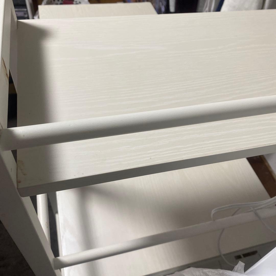 システムデスク 3段棚付き (ザッキー 110 WW)