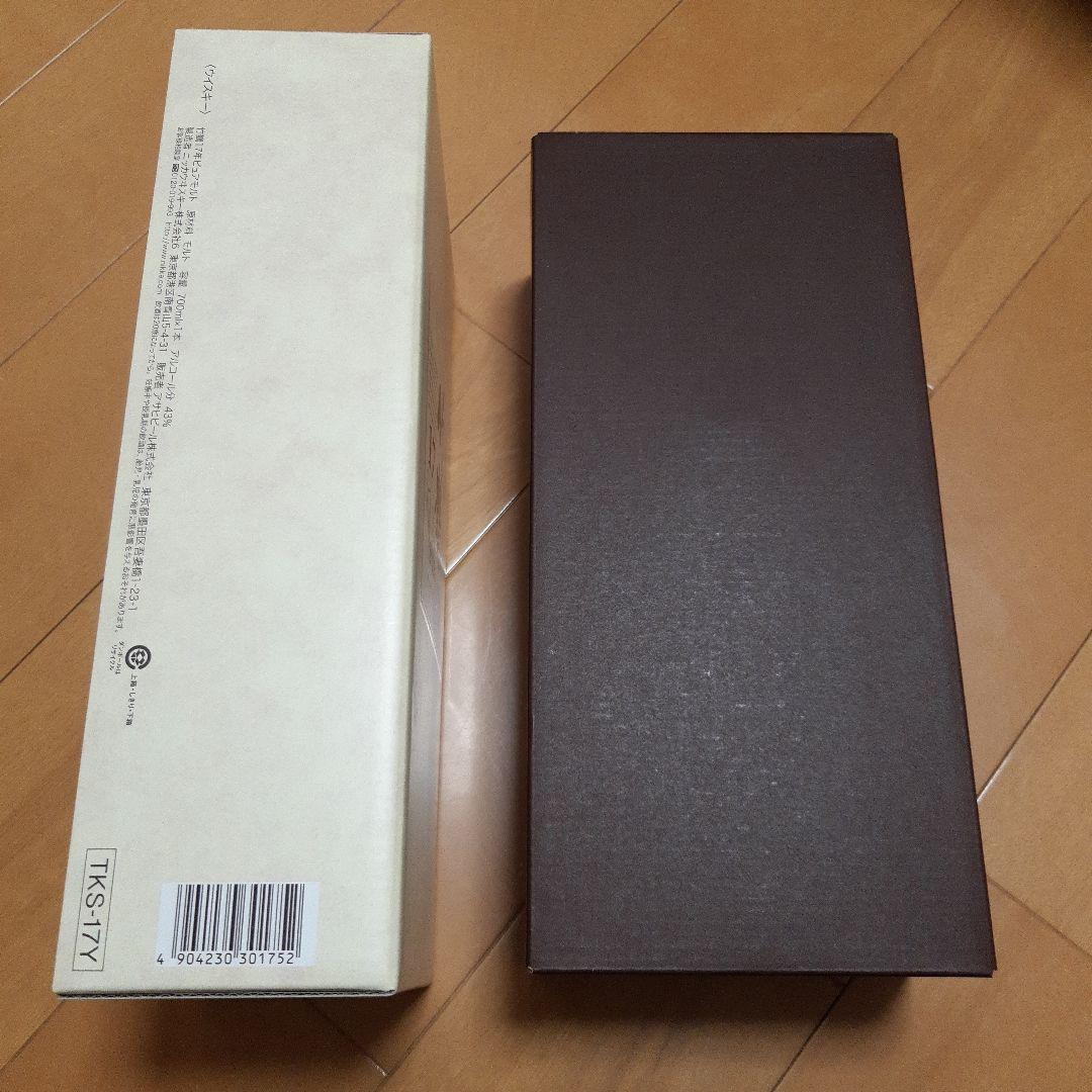 竹鶴17年 ウイスキー 700ml 新品未開栓 化粧箱(美品)入り