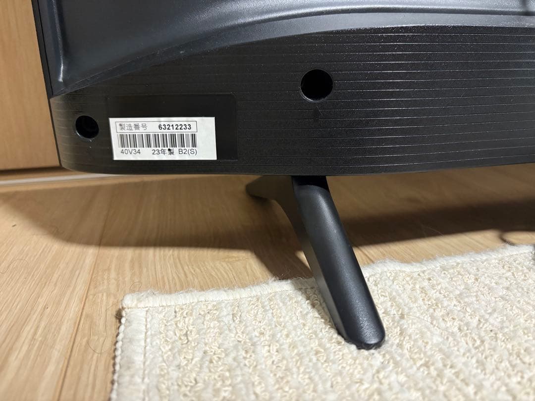2023年製 東芝 40型液晶テレビ REGZA 40V34【直接引取り】