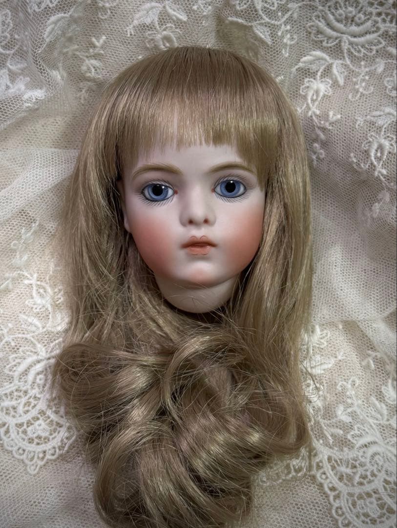 ビスクドール　ブリュジュン　ヘッド　カスタム