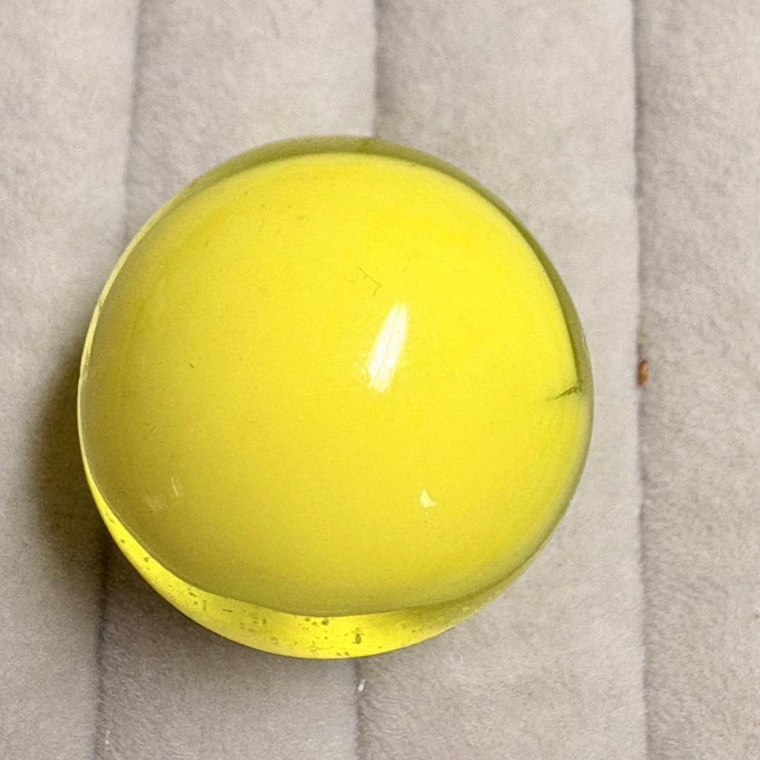 大粒 ウランガラス ビー玉 ディプレッショングラス マーブル 難あり 汚れあり