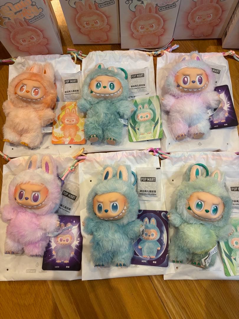 【正規品】Labubu Energy ラブブ 6体セット　同色あり　単品OK