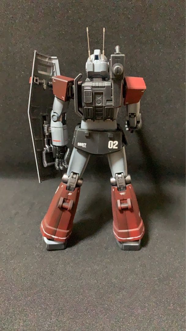 ガンプラ完成品　1/100MGジムキャノン