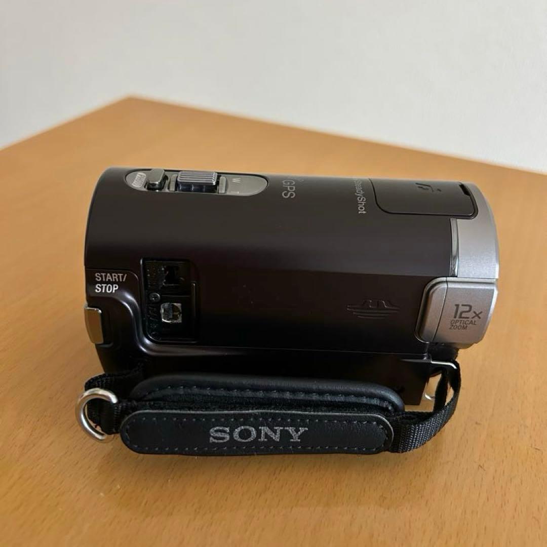 【美品】中古　SONY ハンディカム　 HDR-CX370V ボルドー