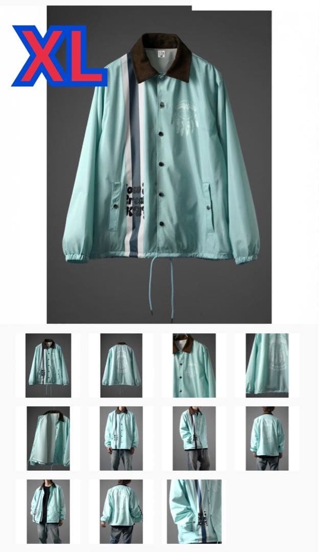 UVERworld 【TAKUYA∞の創り方】コーチジャケット/ライトブルー X