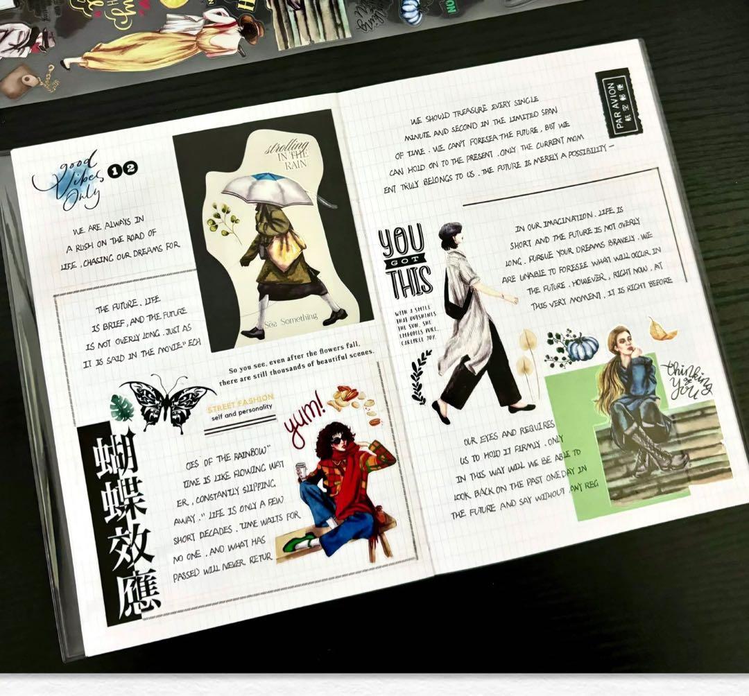 ⭐️SALE⭐️WT《行走的艺术》海外マスキングテープ　マステ 【2164】