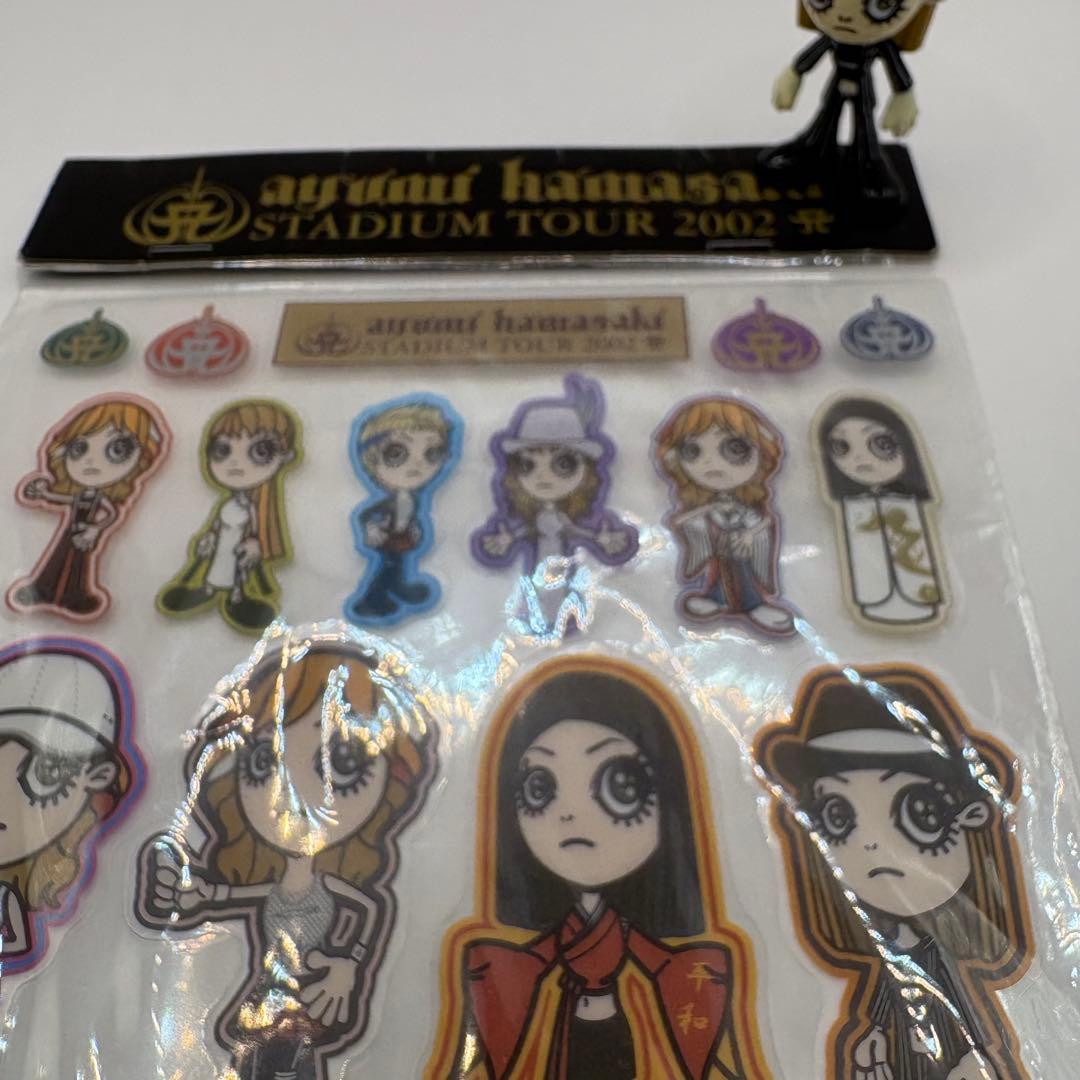 レア★匿名配送★未使用★浜崎あゆみ★あゆぱん★ステッカー&フィギュアセット
