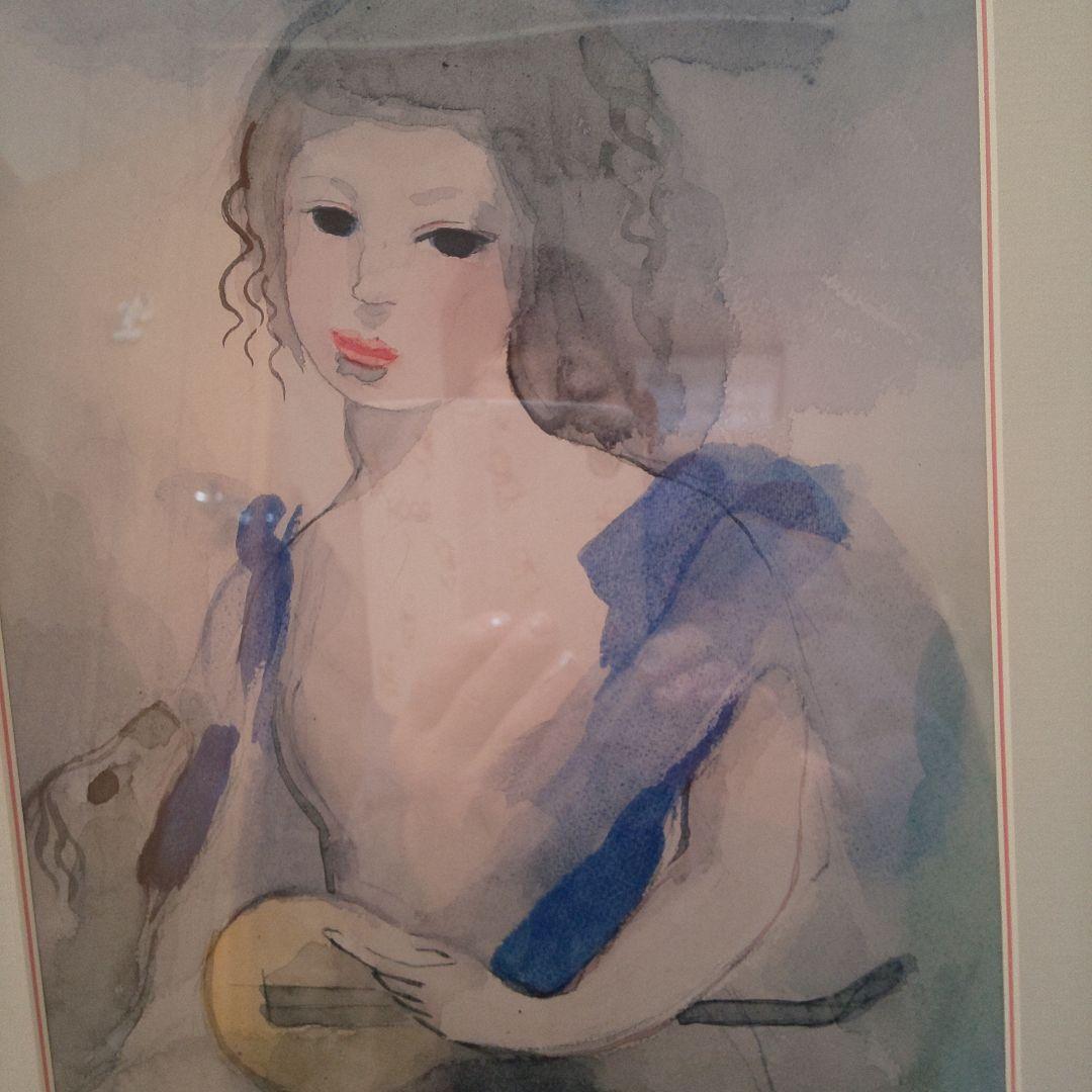 Maya Lasker 水彩画 女性肖像画