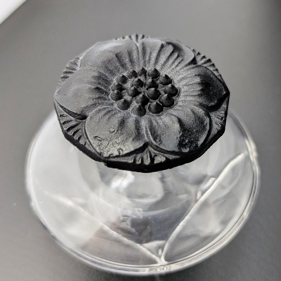 アールデコの香 カロンｘバカラ ナルシス・ノワール 香水瓶 1911年フランス