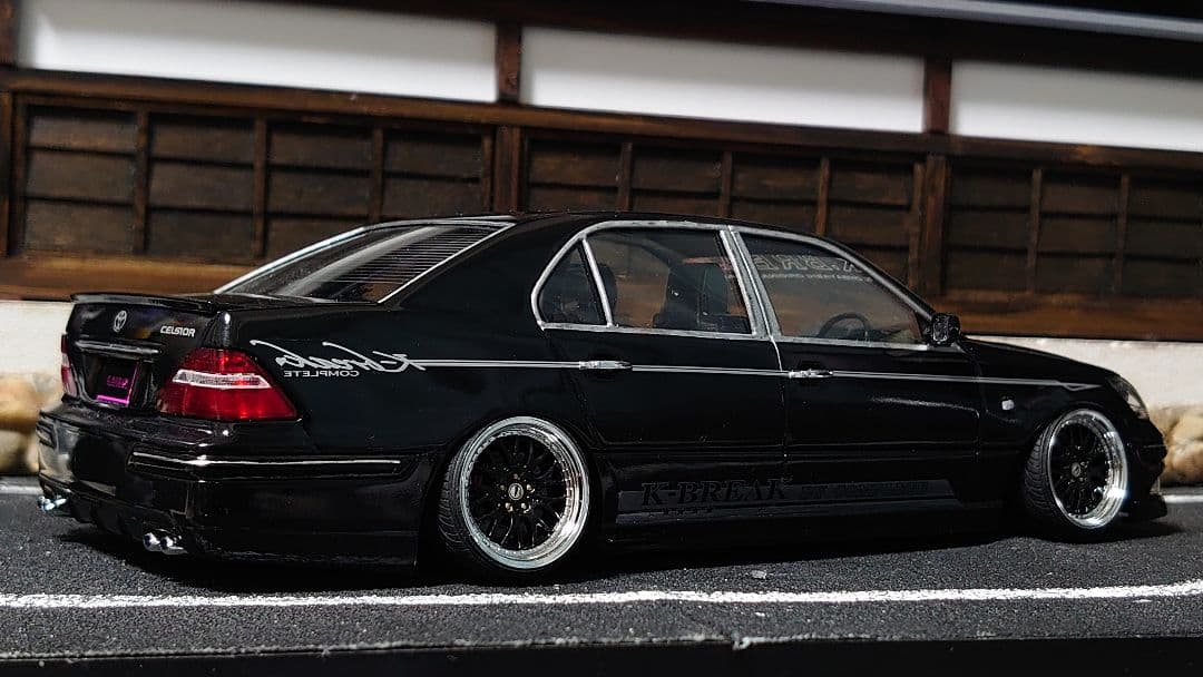 1/24 アオシマ ケイブレイク 30セルシオ 完成品