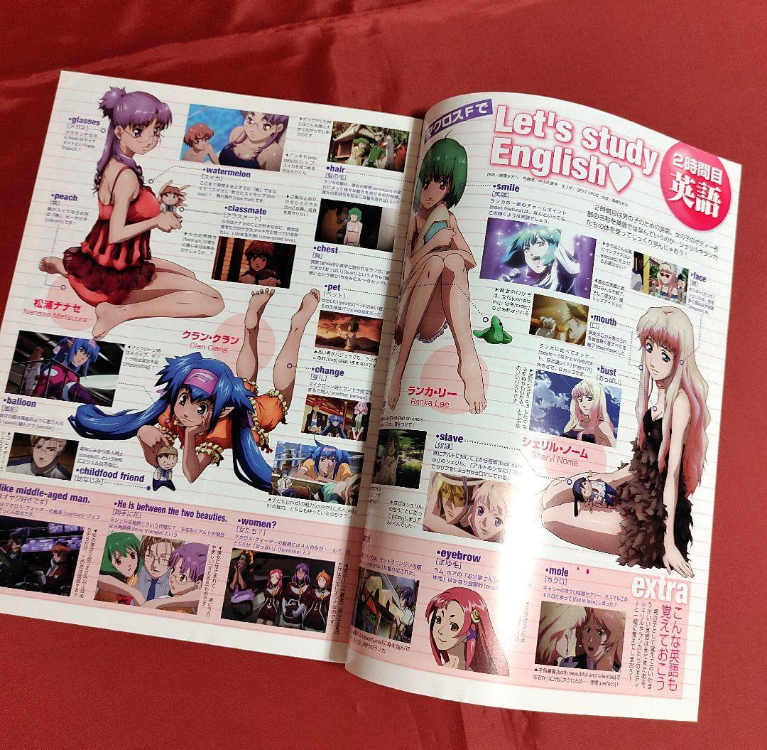 マクロスF 雑誌切抜き 付録下敷き ピンナップポスター 冊子類