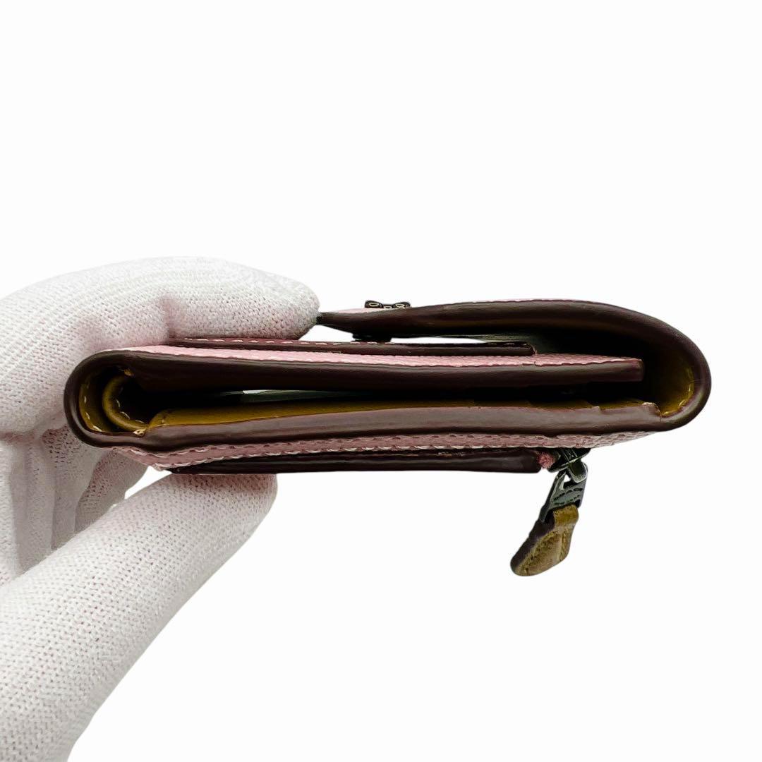 極美品 COACH ウィン スモールウォレット 折り財布 6916