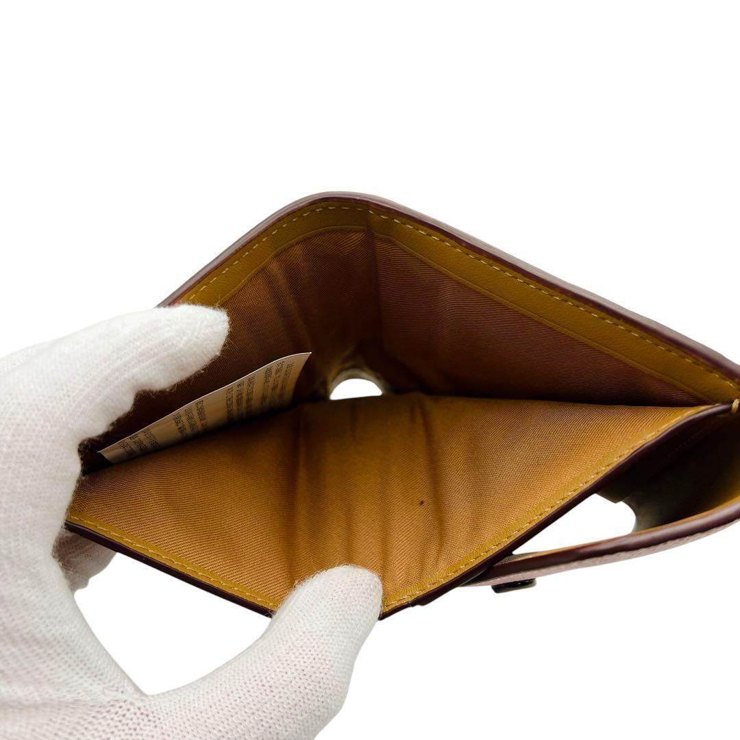 極美品 COACH ウィン スモールウォレット 折り財布 6916