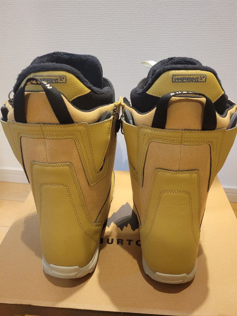 美品 バートンブーツ BURTON MEN'S MOTO CAMEL