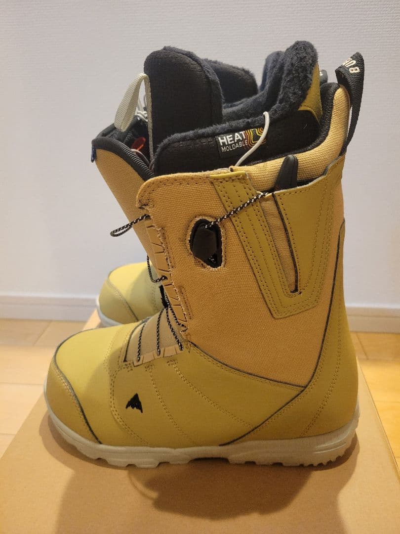 美品 バートンブーツ BURTON MEN'S MOTO CAMEL