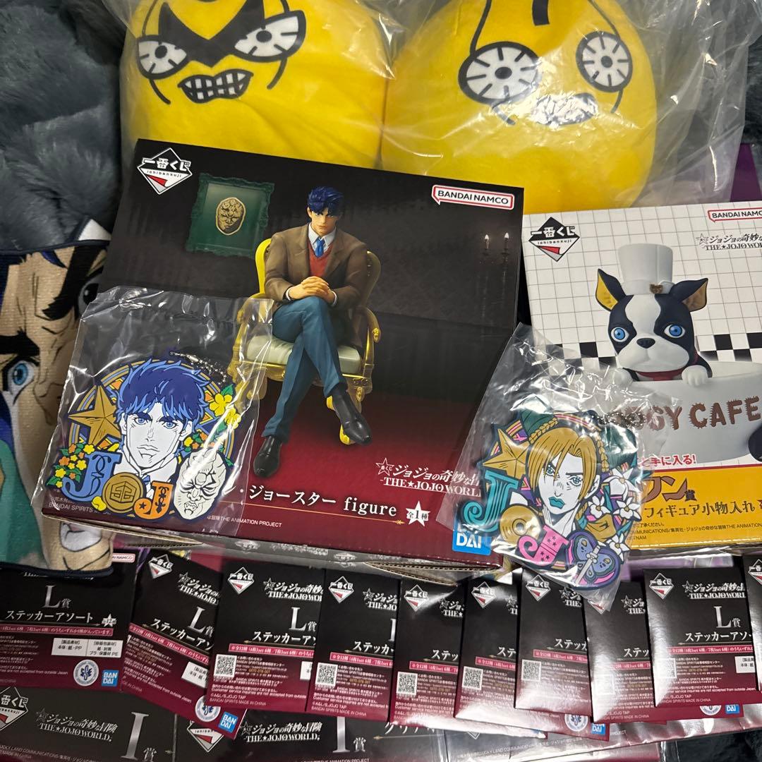 一番くじ　ジョジョの奇妙な冒険　ラストワン賞　イギー　フィギュアジョジ