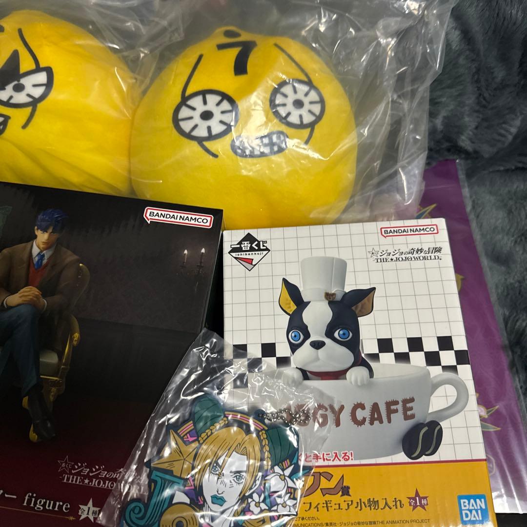 一番くじ　ジョジョの奇妙な冒険　ラストワン賞　イギー　フィギュアジョジ