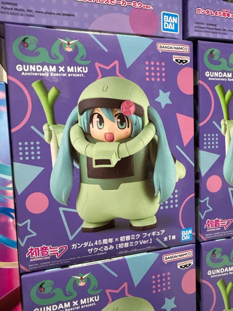 ガンダム45周年×初音ミク　フィギュア　まとめ売り13体