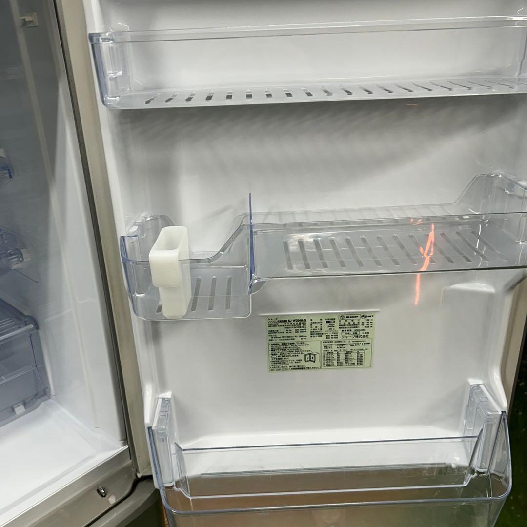 843 SHARP 冷蔵庫　容量300l〜400l 一人暮らし　同棲向け　小型