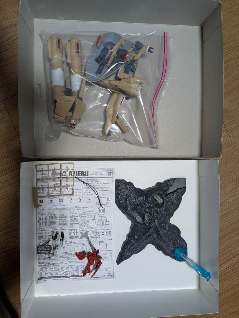 【組み立て済】ガンダムコレクション　1/400 NZ-333 α・アジール