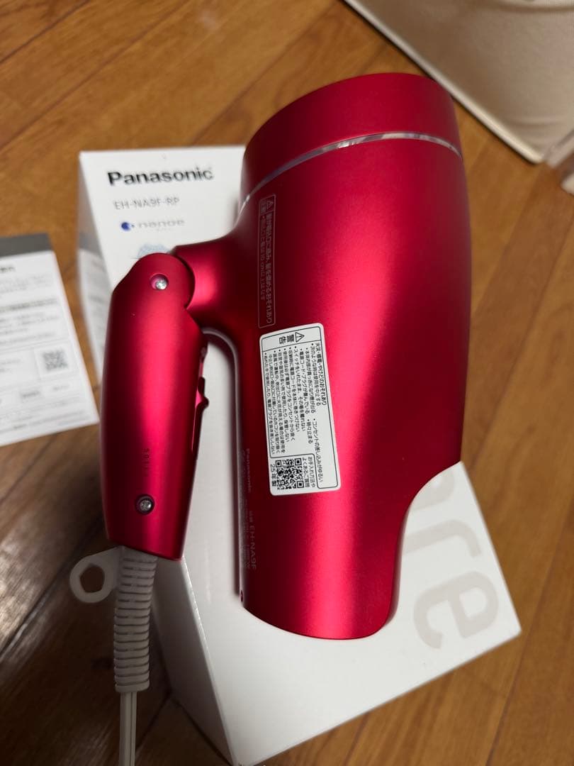 Panasonic ナノケア EH-NA9F-RP 海外対応 美品 レッド