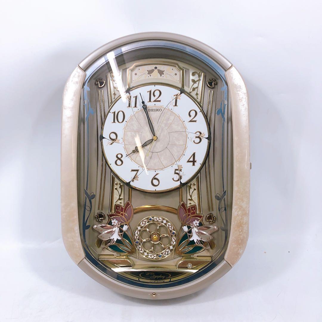 SEIKO セイコー 電波からくり掛け時計 RE567G