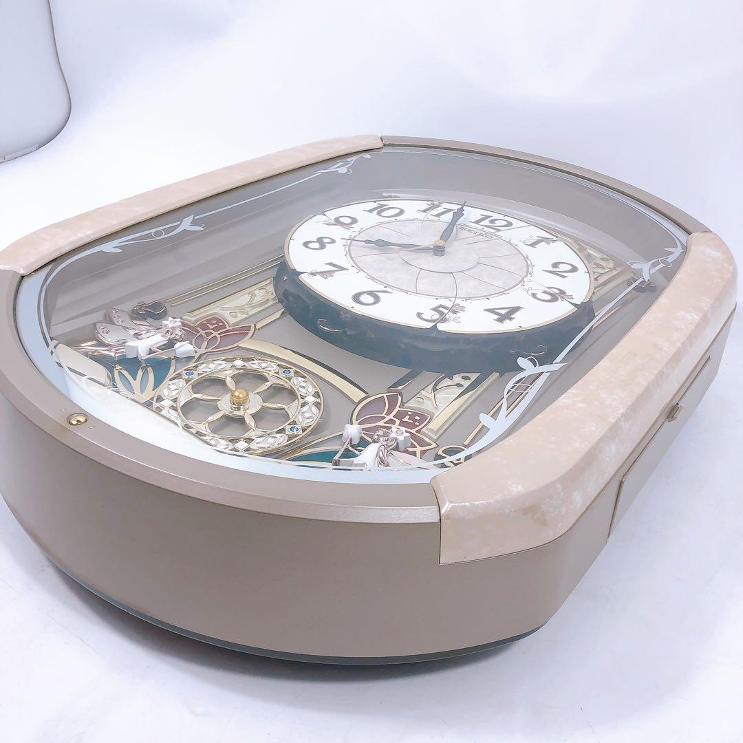 SEIKO セイコー 電波からくり掛け時計 RE567G