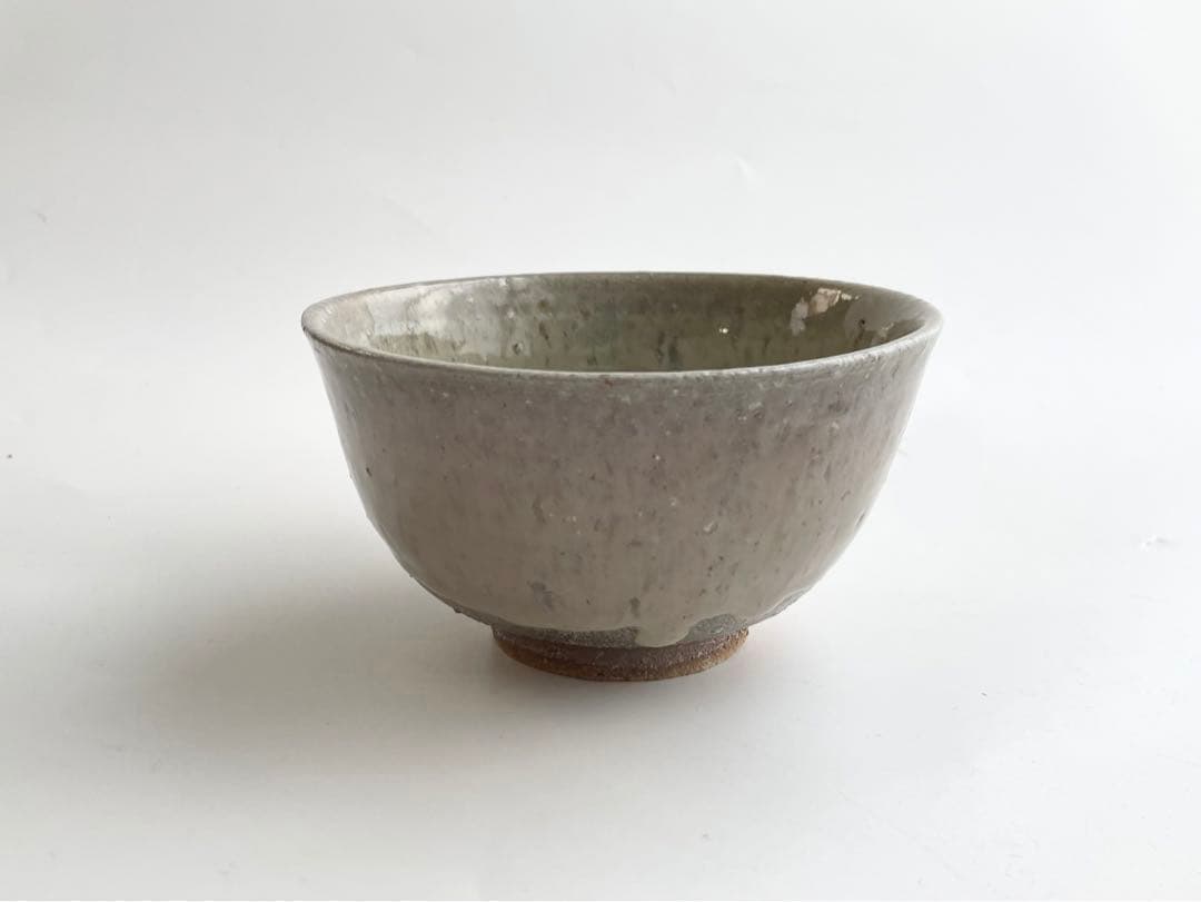 陶芸家　十四代　中里太郎右衛門　斑唐津茶盌　茶碗　抹茶碗　共箱　茶道具