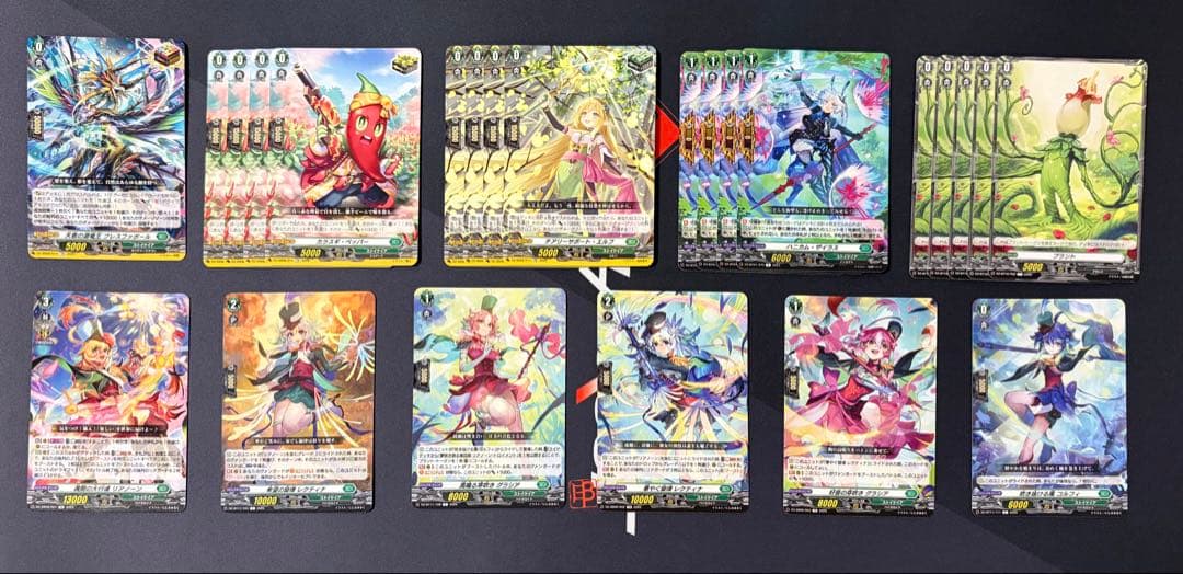 ヴァンガード リアノーン デッキパーツ