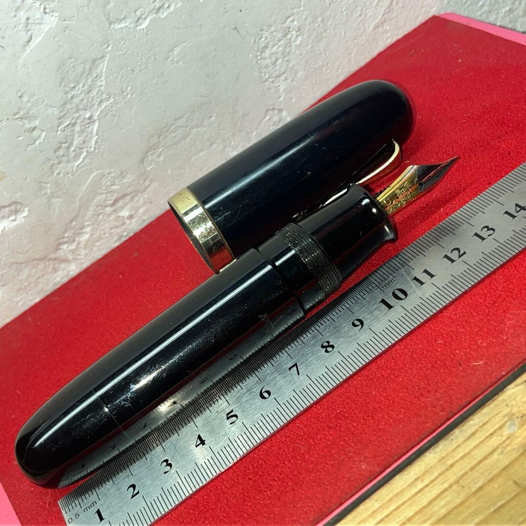 極太　万年筆　昭和初期　筆記可