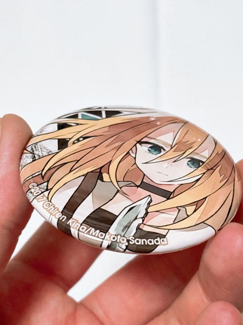 殺戮の天使 ザック レイチェル 缶バッジ KADOKAWA 小説 限定特典