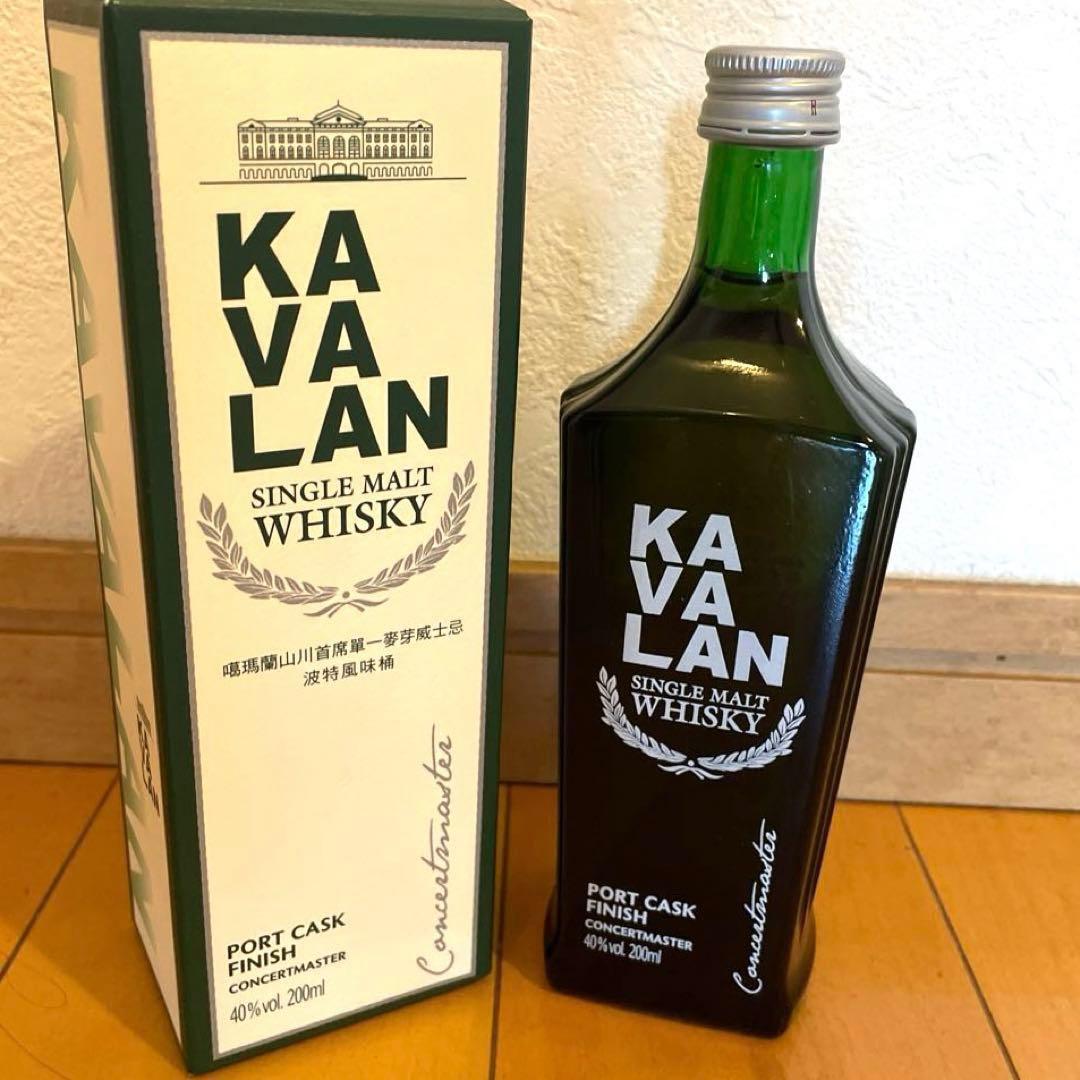 【未開封】KAVALAN 200ml 【3本】　山崎•白州180ml【各1本】