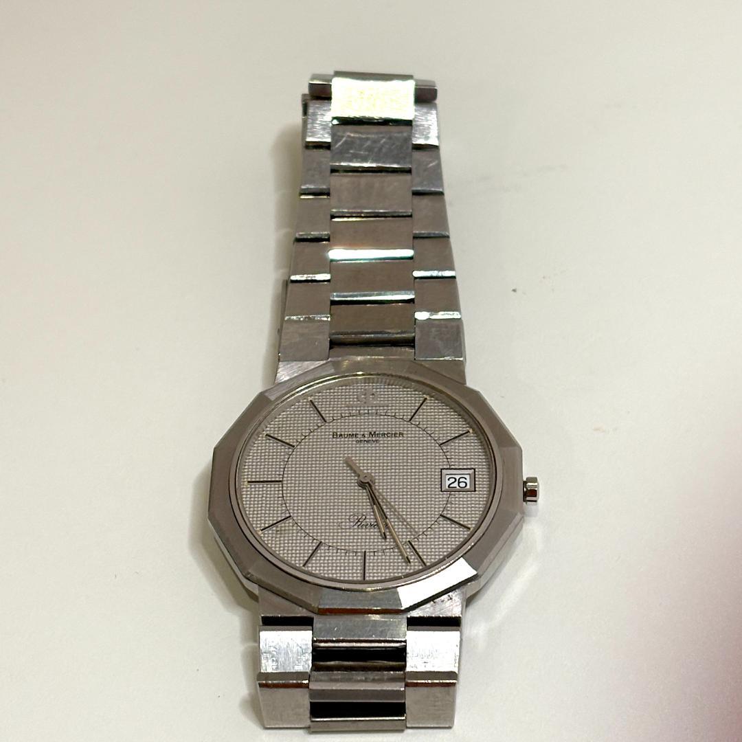 【稼働品】ボーム＆メルシエ リビエラ クォーツ 12角形 メンズ