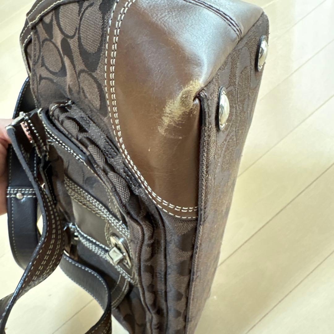 COACH　トートバッグ　F13977